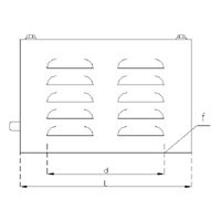 Horizontally mounted enclosure LG3-23