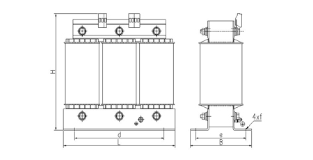 Design A  for the power up to 6,3 kVA