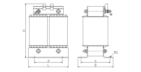 Design A for the power up to 6,3 kVA