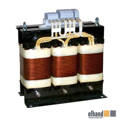 Three-phase separating transformers with the power between 0,05 and 10 kVA | ELHAND Transformatory