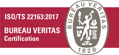 Certificate ISO 22163:2023
